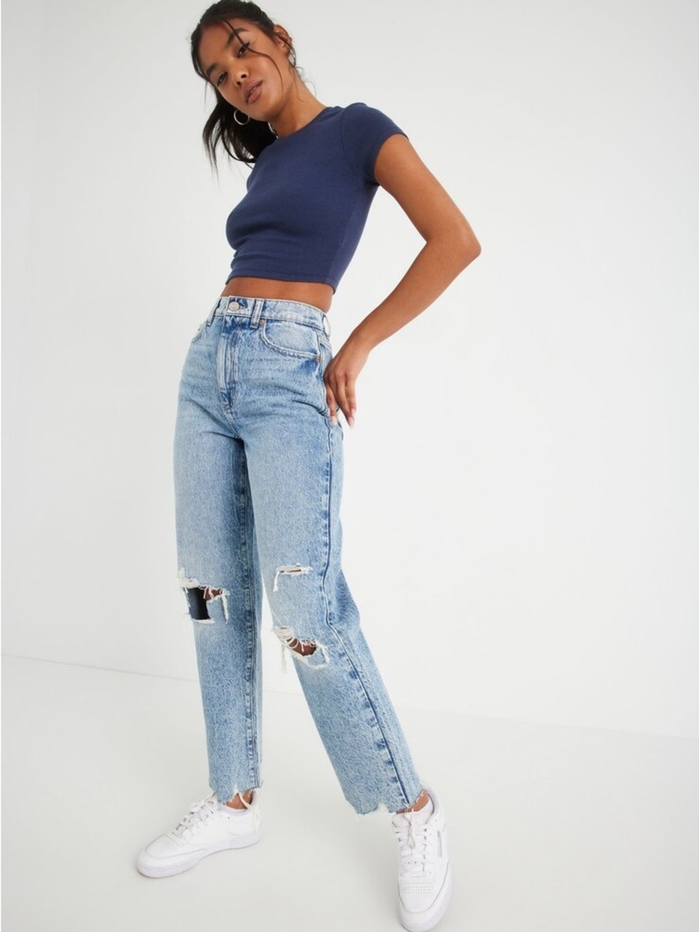 Garage Vintage Straight Jeans - Sidney Blue